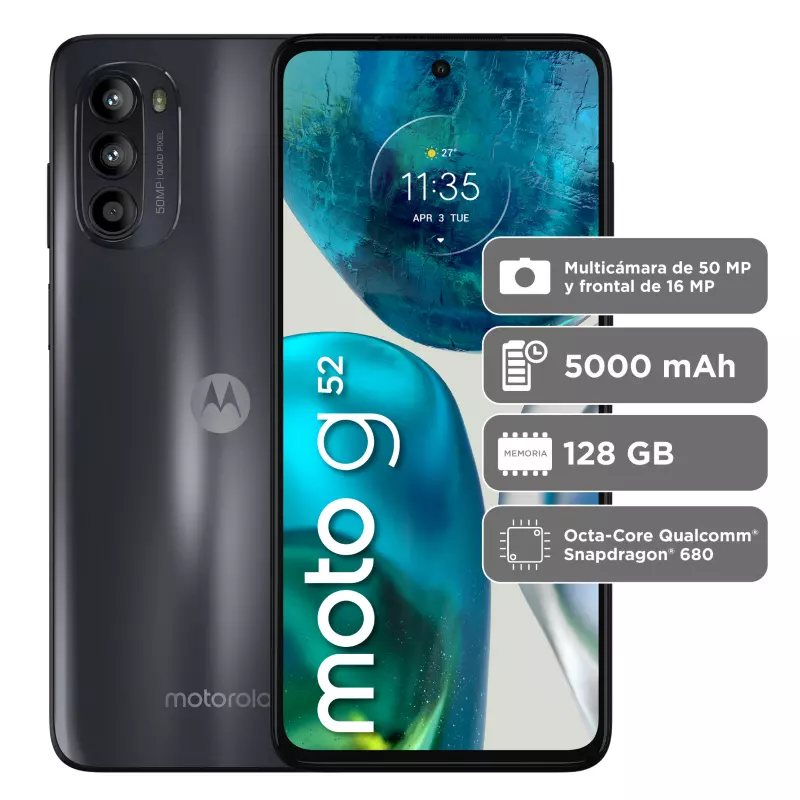 Motorola G52 256gb 6gb RAM